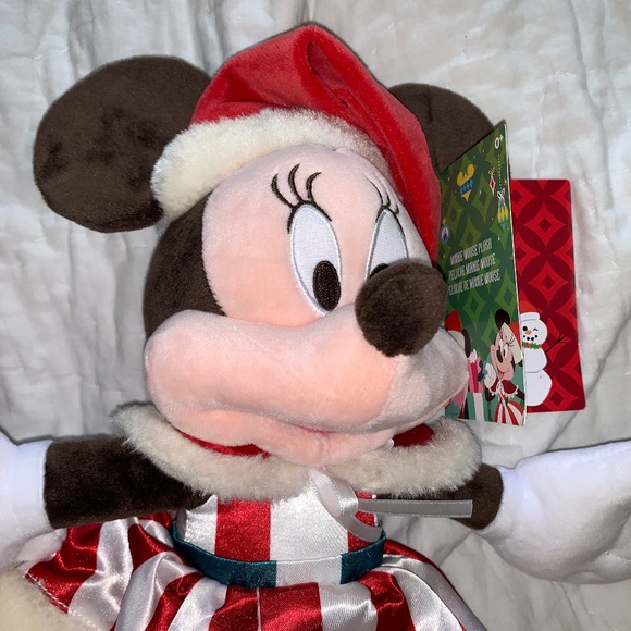 Disney Mickey & Minnie as Santa & Mrs Claus Plush Christmas Decor - NwT 16" - Picture 5 of 11